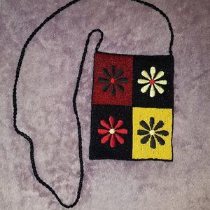 Barse Mini Crossbody Shoulder Beaded Bag